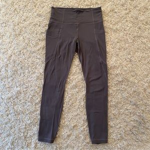 Athleta High Waisted Side Pocket Leggings